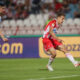 Vladimir Lučić šutira na gol Novog Pazara