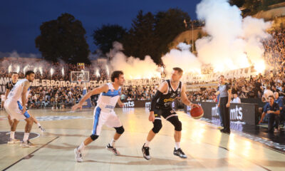 kosarkas Partizana na utakmici protiv Fuenlabrade Tasmajdan, Beograd 13.09.2023. godine Foto: Marko Metlas Kosarka, Partizan, Fuenlabrada