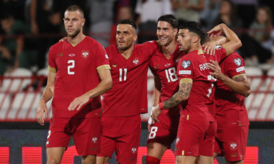 fudbaler reprezentacije Srbije na utakmici kvalifikacija za UEFA Evropsko prvenstvo 2024 godine protiv Madjarske na stadionu Rajka Mitica, Beograd 07.09.2023. godine Foto: Marko Metlas Fudbal, Reprezentacija, Srbija, Madjarska, UEFA Evropsko prvenstvo, EURO 2024