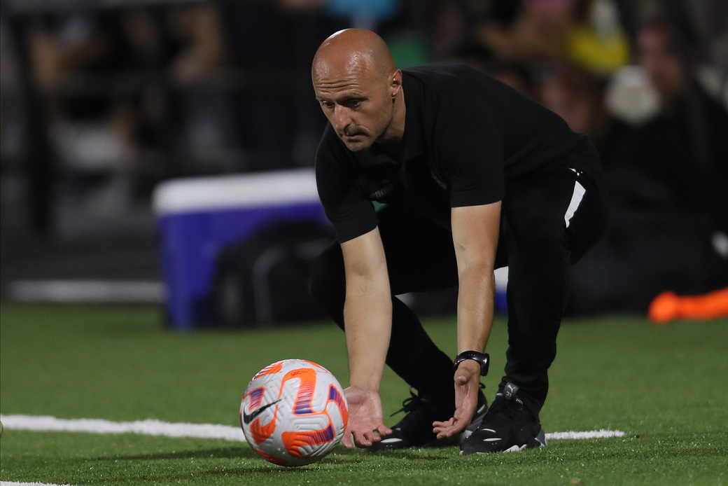 fudbaler Partizana na utakmici Superlige Prvenstva Srbije protiv Zeleznicara Pancevo na stadionu Mladosti, Pancevo 22.09.2023. godine Foto: Marko Metlas Fudbal, Partizan, Superliga Prvenstvo Srbije, Zeleznicar Pancevo