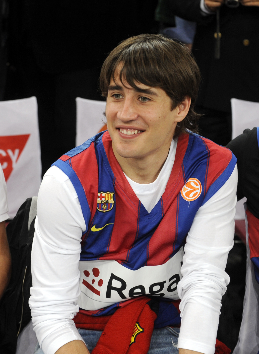 KOSARKA - PARIS F4 EUROLEAGUE - BOJAN KRKIC, fudbaler Barselone, na utakmici finala Evrolige, Barselona - Olimpijakos. Pariz, 09.05.2010. photo:N.Parausic