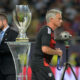 JOSE MOURINHO Zoze Murinjo trener fudbalera Mancester Junajteda na utakmici UEFA Super Kupa protiv Reala Madrid na stadionu Filip II Makedonski, Skoplje 09.08.2017. godine Foto: PS / MN PRESS PHOTO Fudbal, Mancester Junajted, Real Madrid, UEFA Super Kup