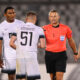Sudija SVEIN ODDVAR MOEN iz Norveske, na utakmici lige Evrope Partizan - Dinamo Kijev, na stadionu JNA.
