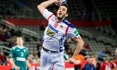 PETAR NENADIC rukometas reprezentacije Srbije na utakmici EHF Evropskog prvenstva protiv Belorusije u hali Zagreb arena, Zagreb 24.01.2018. godine Foto: MN PRESS Rukomet, Srbija, Belorusija, EHF Evropsko prvenstvo