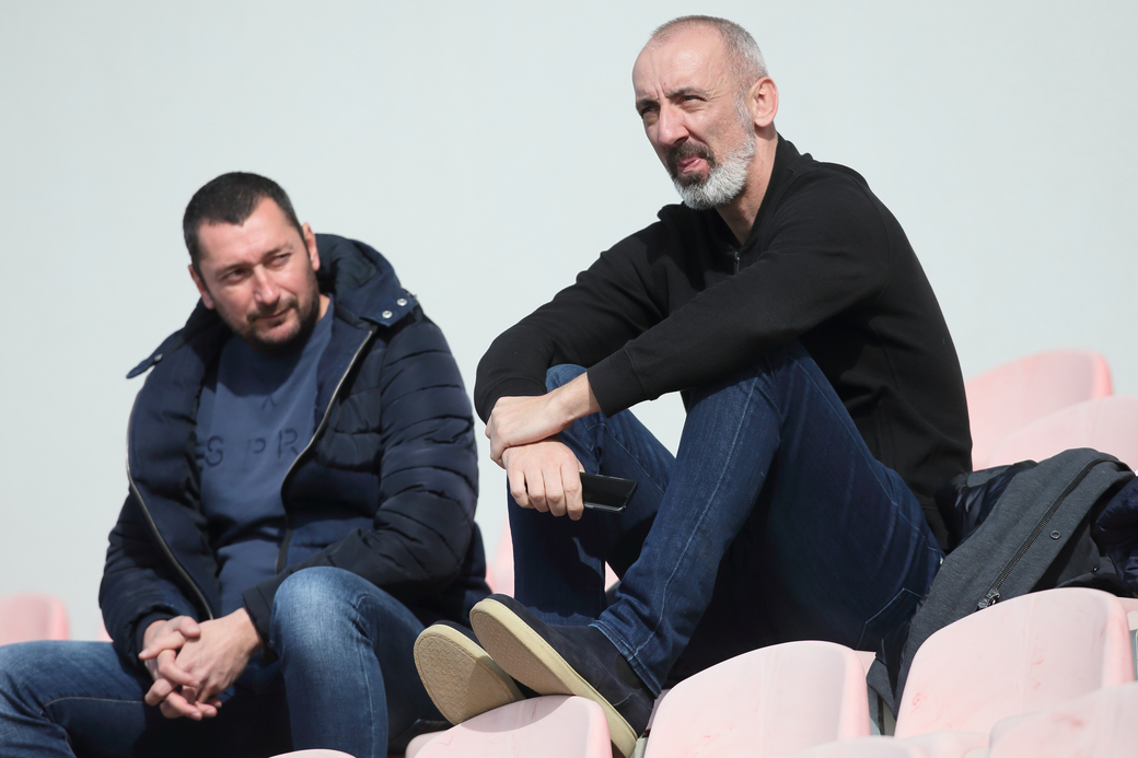 DRAGAN MLADENOVIC, fudbaler U17 reprezentacije Srbije na prijateljskoj utakmici protiv Bosne i Hercegovine u sportskom centru FSS, Stara Pazova 05.03.2019. godine Foto: Marko Metlas Fudbal, Srbija U17, Prijateljska utakmica, Bosna i Hercegovina