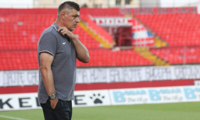 SAVO MILOSEVIC trener fudbalera Partizana na utakmici Superlige Prvenstva Srbije protiv Vojvodine Novi Sad na stadionu Karadjordje, Novi Sad 30.08.2020. godine Foto: Marko Metlas Fudbal, Partizan, Superliga Prvenstvo Srbije, Vojvodina Novi Sad