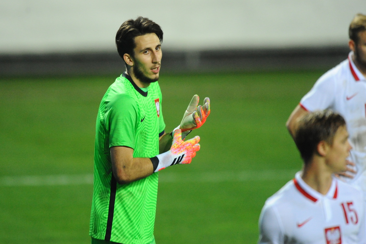 KAMIL GRABARA golman, mladi fudbaler Poljske U21, na utakmici kvalifikacija za Evropsko prvenstvo protiv Srbije, na stadionu Metalca. Gornji Milanovac, 09.10.2020. foto: Nebojsa Parausic Fudbal U21, UEFA, Srbija, Poljska