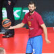 Nikola Mirotić na utakmici Evrolige u Beogradu