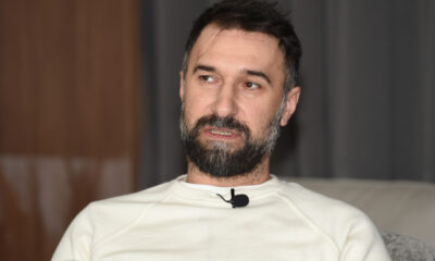 MIRKO VUCINIC, bivsi fudbaler Crne Gore, u hotelu Podgorica. Podgorica, 12.02.2023 foto: Nebojsa Parausic Fudbal, Crna Gora