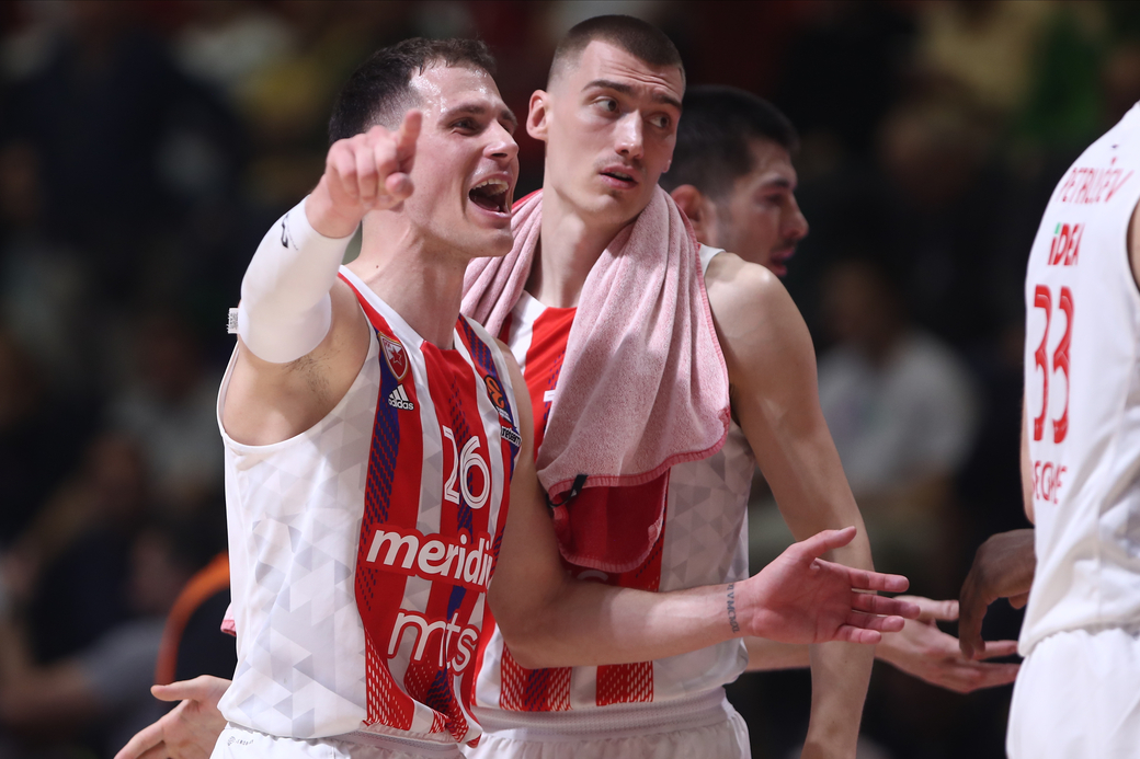 NEMANJA NEDOVIC kosarkas Crvene Zvezde na utakmici Evrolige protiv Baskonije u hali Aleksandar Nikolic, Beograd 23.03.2023. Foto: Ivica Veselinov / MN PRESS KOSARKA, BASKETBALL, EVROLIGA, EUROLEAGUE, CRVENA ZVEZDA, CAZOO BASKONIA VITORIA GASTEIZ, BASKONIJA