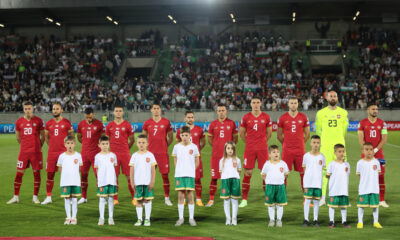 SERGEJ MILINKOVIC SAVIC, NEMANJA GUDELJ, FILIP KOSTIC, DEJAN JOVELJIC, SASA LUKIC, ANDRIJA ZIVKOVIC, NEMANJA MAKSIMOVIC, NIKOLA MILENKOVIC, STRAHINJA PAVLOVIC, VANJA MILINKOVIC SAVIC golman, DUSAN TADIC EKIPA fudbalera reprezentacije Srbije na utakmici kvalifikacija za UEFA Evropsko prvenstvo 2024 godine protiv Bugarske na stadionu Huvefarma, Razgrad 20.06.2023. godine Foto: Marko Metlas Fudbal, Reprezentacija, Srbija, Bugarska, UEFA Evropsko prvenstvo, EURO 2024