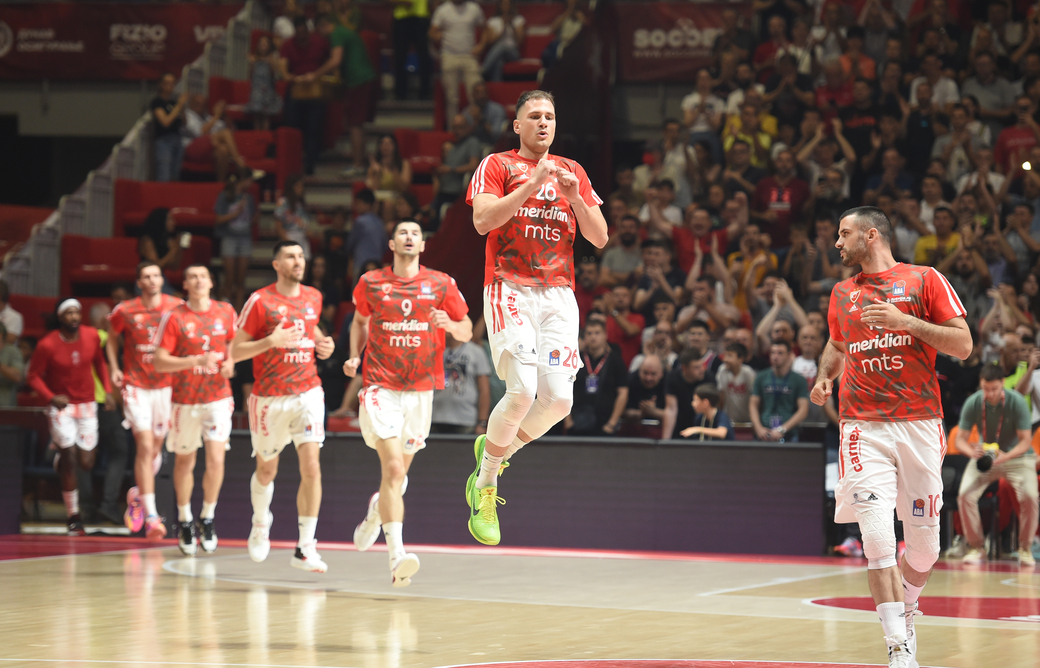NEMANJA NEDOVIC, kosarkas Crvene zvezde, na utakmici finala plejofa ABA lige protiv Partizana, u Hali Aleksandar Nikolic. Beograd, 20.06.2023. foto: Nebojsa Parausic Kosarka, Finale play off ABA league, Crvena zvezda, Partizan