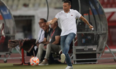 BARAK BACHAR Barak Bahar trener fudbalera Crvene zvezde na utakmici Superlige Prvenstva Srbije protiv Spartaka Subotica na stadionu Rajka Mitica, Beograd 19.08.2023. godine Foto: Marko Metlas