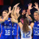 TIJANA BOSKOVIC i JOVANA STEVANOVIC odbojkasice reprezentacije Srbije na utakmici finala CEV Evropskog prvenstva protiv Turske u hali Pale 12, Brisel 03.09.2023. godine Foto: MN PRESS Odbojka, Srbija, Zene, Reprezentacija, CEV Evropsko prvenstvo, Turska