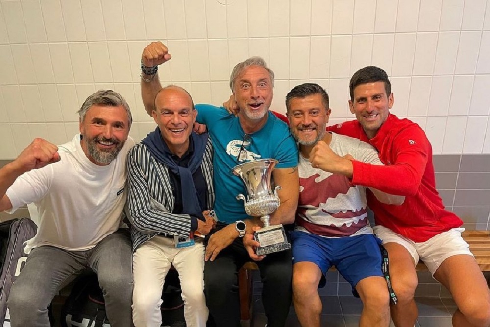 Goran Ivanišević, Edoardo Artaldi, Novak Đoković