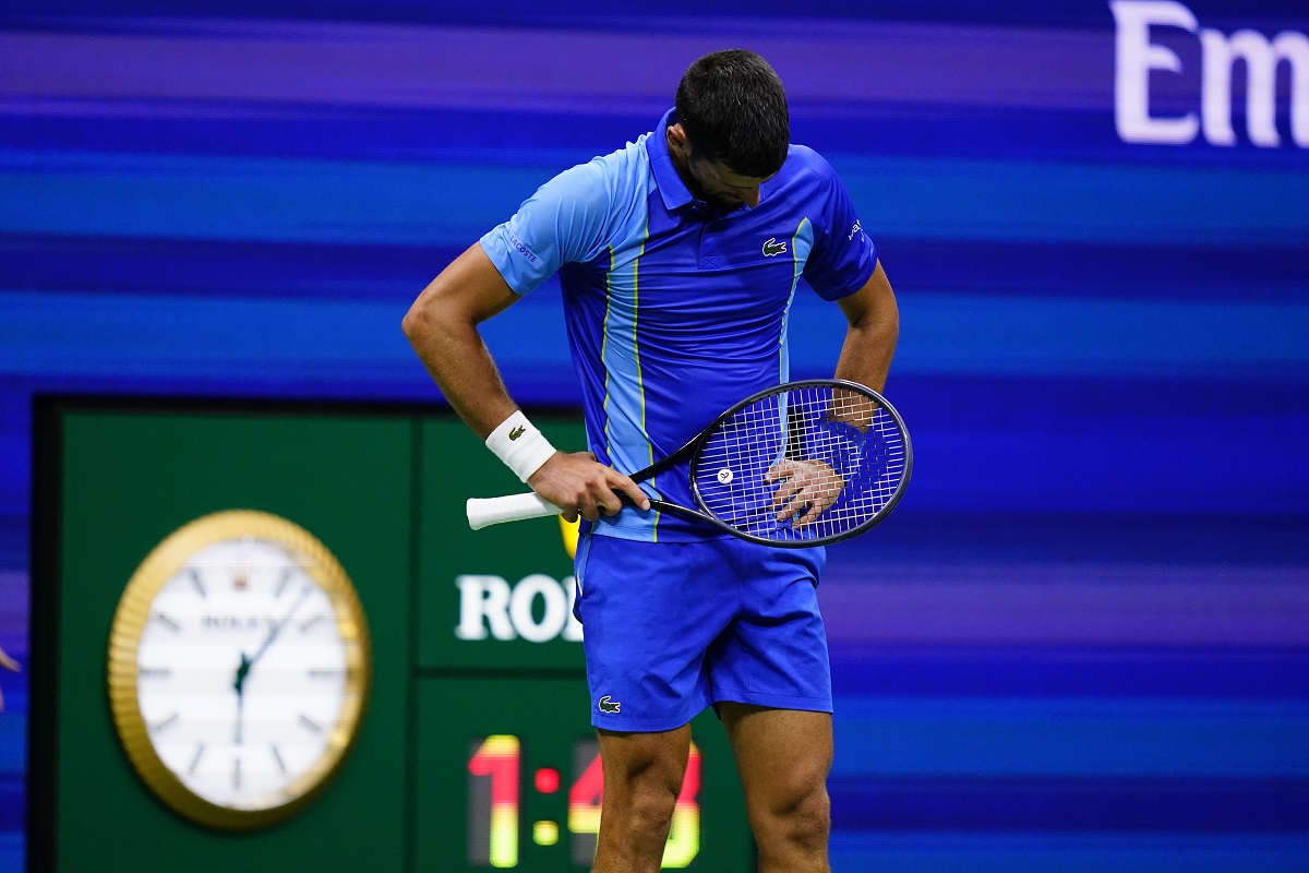 Novak Đoković na finalu US opena 2023. godine