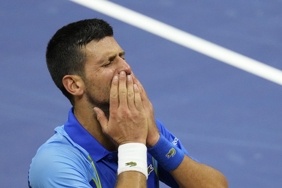 Novak Đoković zaplakao posle osvajanja titule na US openu 2023. godine