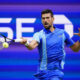 Novak Đoković tokom finala US opena 2023.