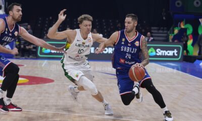 Stefan Jović u duelu sa Kuzminskasom