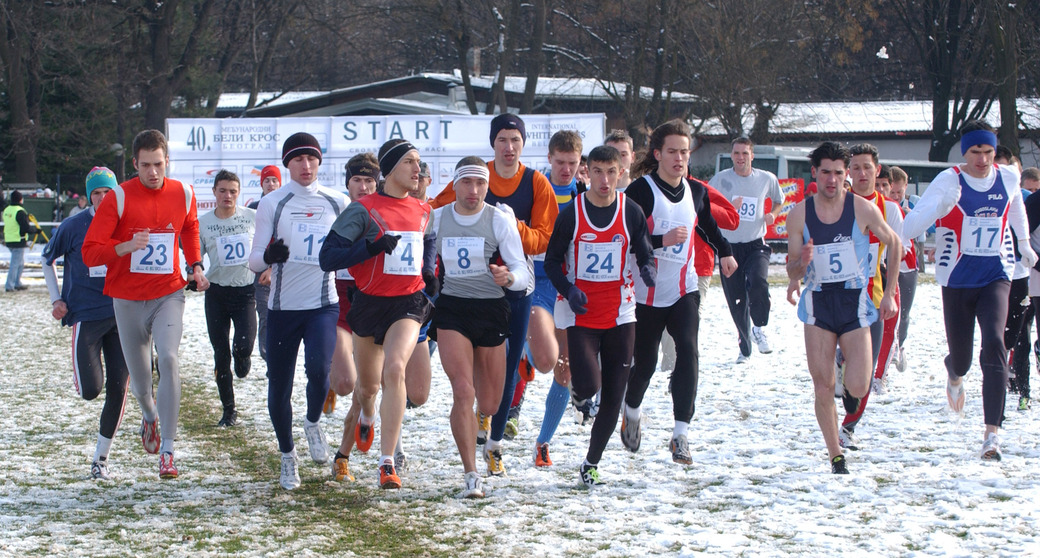 ATLETIKA - BELI KROS - Start trke seniora.Beograd, 28.01.2007. photo:N.Parausic
