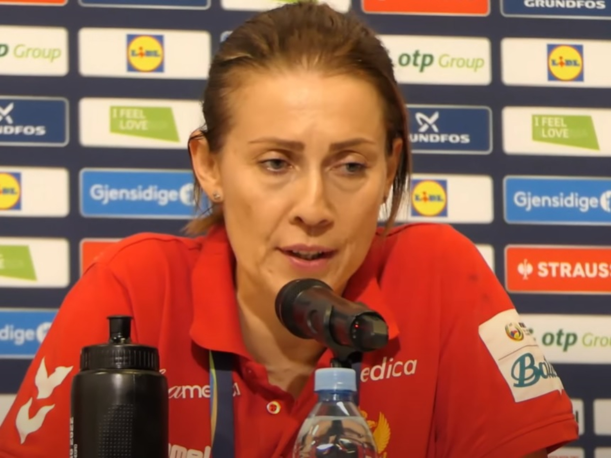Bojana Popović, selektorka rukometašica Crne Gore
