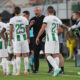 fudbaler Cukarickog na utakmici UEFA Lige Konferencija protiv Ferencvarosa na stadionu Grupama arena, Budimpesta 21.09.2023. godine Foto: Marko Metlas Fudbal, Cukaricki, UEFA Liga Konferencija, Ferencvaros