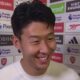 Hjung Min Son daje izjavu posle utakmice s Arsenalom