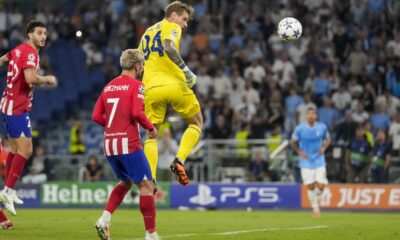 Ivan Provedel daje gol za Lacio protiv Atletiko Madrida Liga šampiona