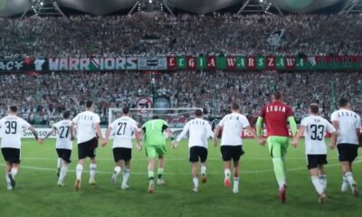 Igrači i navijači Legije iz Varšave