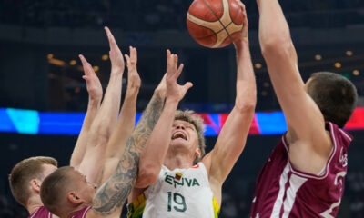 World Cup Lithuania Latvia Basketball