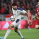 ALEKSANDAR MITROVIC fudbaler reprezentacije Srbije na prijateljskoj utakmici protiv Madjarske na stadionu Ferenc Puskas, Budimpesta 24.03.2022. godine Foto: Marko Metlas Fudbal, Reprezentacija, Srbija, Madjarska, Prijateljska utakmica