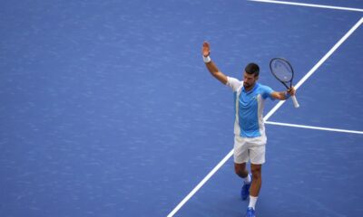 Novak Đoković posle plasmana u 47. grand slem polofinale US open 2023.