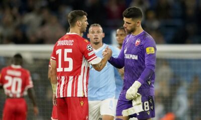 Aleksandar Dragović i Omri Glazer Crvena zvezda - Mančester siti