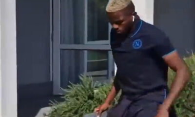 Viktor Osimen u karantinu Napolija