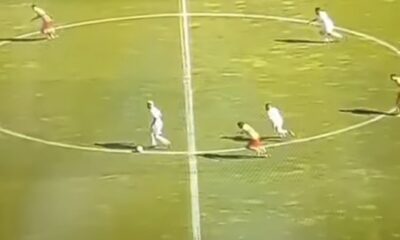 pedro enrike daje gol sa pola terena