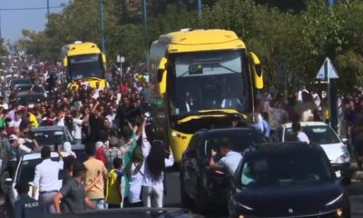 Kristijano Ronaldo i igrači Al Nasra na gostovanju u Teheranu