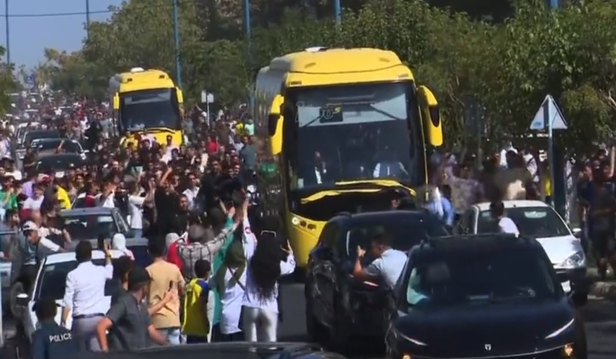Kristijano Ronaldo i igrači Al Nasra na gostovanju u Teheranu