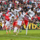Fudbaleri Crvene zvezde i Čukaričkog na meču Superlige