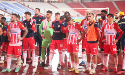 fudbaler Crvene zvezde na utakmici Superlige Prvenstva Srbije protiv Javora Ivanjica na stadionu Rajka Mitica, Beograd, 21.10.2023. godine Foto: Marko Metlas Fudbal, Crvena zvezda, Superliga Prvenstvo Srbije, Javor Ivanjica