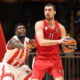 NIKOLA MILUTINOV kosarkas Olimpijakosa Pirej na utakmici Evrolige protiv Crvene zvezde u hali Pionir, Beograd 26.01.2018. godine Foto: Marko Metlas