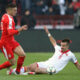 DUSAN TADIC fudbaler reprezentacije Srbije na utakmici UEFA Lige nacija protiv STEFAN MUGOSA iz Crne Gore na stadionu Rajko Mitic, Beograd 17.11.2018. godine Foto: Marko Metlas Fudbal, Reprezentacija, Srbija, Crna Gora, UEFA Liga nacija
