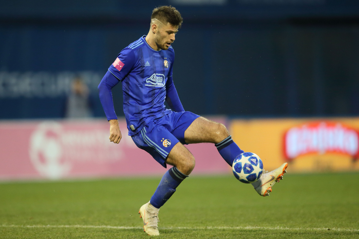 BRUNO PETKOVIC fudbaler Dinama Zagreb na utakmici Prvenstva Hrvatske Prve nogometne lige protiv Rudesa na stadionu Maksimir, Zagreb 02.02.2019. godine Foto: Marko Metlas Fudbal, Dinamo Zagreb, Prvenstvo Hrvatske, Prva nogometna liga, Rudes