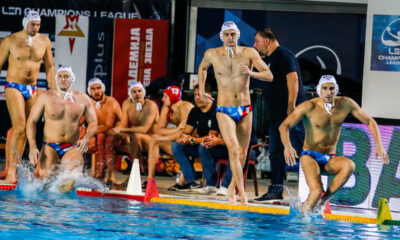 SAVO RANDJELOVIC, DJORDJE VUCINIC i STRAHINJA RASOVIC vaterpolisti Srbije na prijateljskoj utakmici protiv Hrvatske na bazenu 25. Maj, Beograd 04.01.2022. godine Foto: MN PRESS / Ivica Veselinov VATERPOLO, WATERPOLO, SRBIJA, SERBIA, HRVATSKA, CROATIA