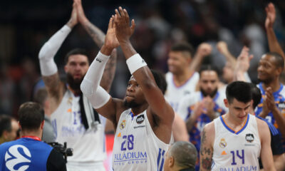 GERSCHON YABUSELE Gerson Jabusele kosarkas Real Madrida na utakmici Fajnal for Evrolige F4 protiv Barselone u hali Stark Beogradska arena, Beograd 19.05.2022. godine Foto: Marko Metlas Kosarka, Fajnal for F4, Evroliga, Real Madrid, Barselona
