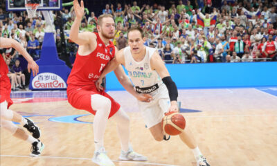 KLEMEN PREPELIC kosarkas reprezentacije Slovenije na utakmici cetvrtfinala 1/4 FIBA Evropskog prvenstva protiv Poljske u Mercedes Benc areni, Berlin 14.09.2022. godine Foto: Marko Metlas Kosarka, Slovenija, FIBA Evropsko prvenstvo, Poljska