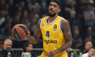 LORENZO BROWN Lorenco Braun, kosarkas Makabija, na utakmici Evrolige protiv Partizana, u Beogradskoj Stark areni. Beograd, 18.11.2022. foto: Nebojsa Parausic Kosarka, Euroleague, Partizan, Makabi
