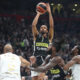 KEVIN PUNTER Kevin Panter kosarkas Partizana na utakmici Evrolige protiv LDLC Asvel Vilerbana u hali Stark Beogradska arena, Beograd 31.01.2023. godine Foto: Marko Metlas Kosarka, Partizan, Evroliga, LDLC Asvel Vlerban