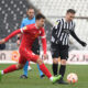 BIBARS NATCHO Bibars Natho, fudbaler Partizana, na prvenstvenoj utakmici protiv Radnickog iz Kragujevca, na stadionu JNA. Beograd, 27.02.2023. foto: Nebojsa Parausic Fudbal, Partizan, Radnicki 1923