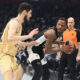 JAMES NUNNALLY Dzejms Naneli, kosarkas Partizana, na utakmici Evrolige protiv Barselone, u Beogradskoj Stark areni. Beograd, 28.03.2023. foto: Nebojsa Parausic Kosarka, Euroleague, Partizan, Barselona