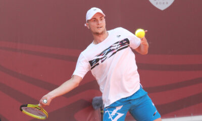 MIOMIR KECMANOVIC, teniser Srbije, na mecu na Srpska open u Nacionalnom tenis centru. Banja Luka, 20.04.2023. foto: MN Press / ag Tenis